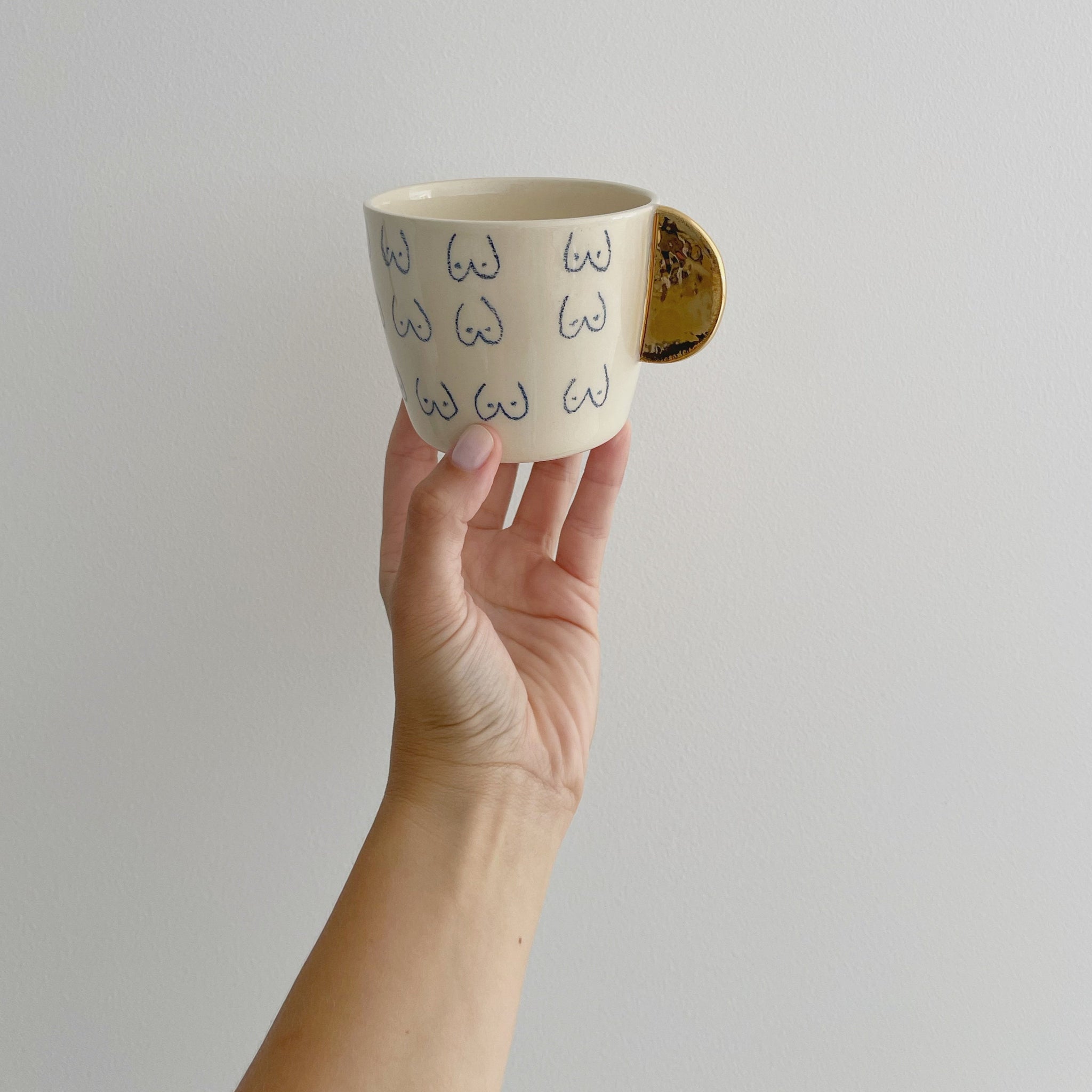 BOOBS CAPPUCCINO MUG – • LESTRSON HANDMADE •