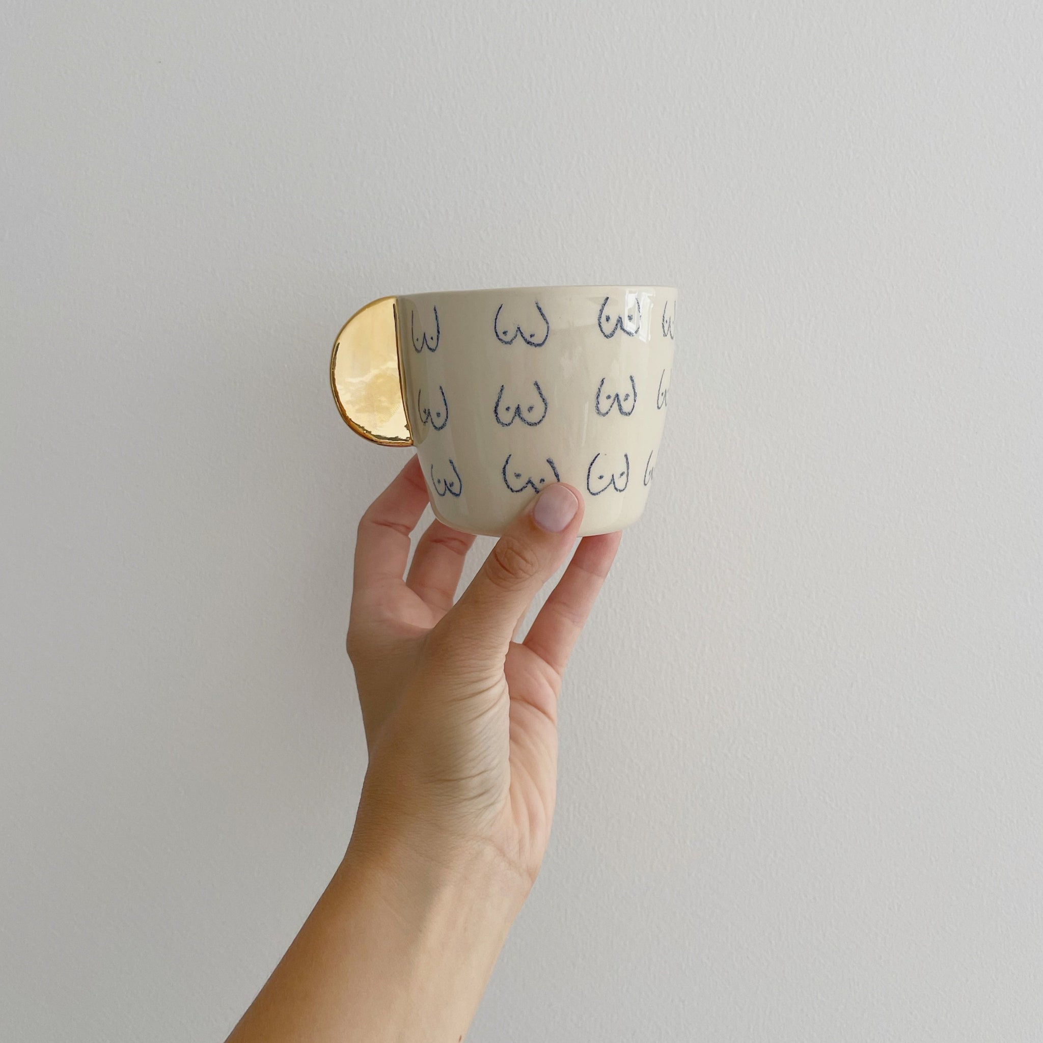 BOOBS CAPPUCCINO MUG – • LESTRSON HANDMADE •