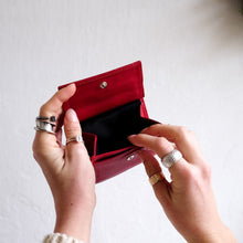 Load image into Gallery viewer, MINI WALLET- RED