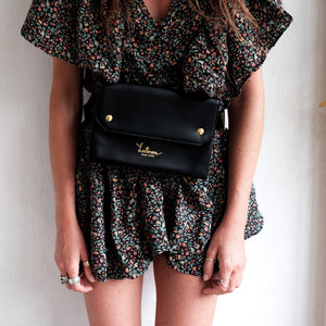 HANDMADE BELT PURSE BLACK