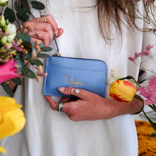 Load image into Gallery viewer, CARD-ETUI WALLET BLUE