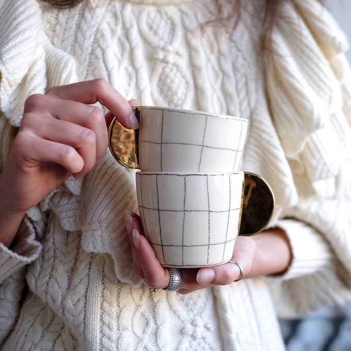 GRAPHITE CAPPUCINO MUG