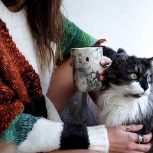 BUBBLE MUG-BLACK