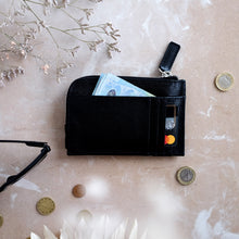 Load image into Gallery viewer, CARD-ETUI WALLET BLACK