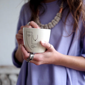 FACE CAPPUCCINO MUG