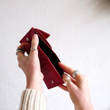 Load image into Gallery viewer, MINI WALLET- RED