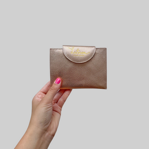 MEDIUM WOMAN'S WALLET- ROSE GOLD