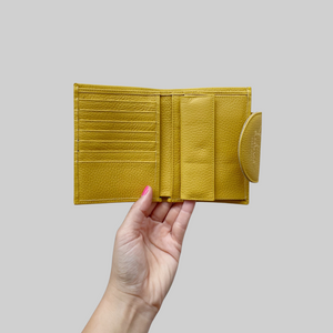 MEDIUM WOMAN'S WALLET-  YELLOW