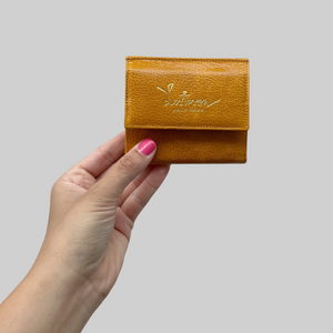 MINI WALLET- OCHRE