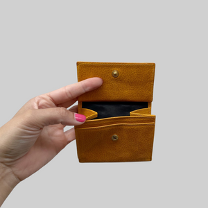 MINI WALLET- OCHRE