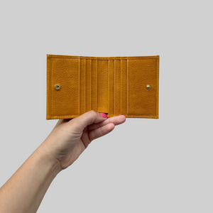 MINI WALLET- OCHRE
