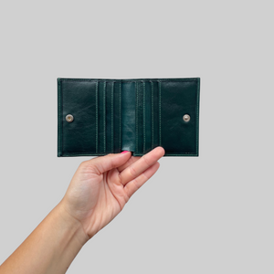 MINI WALLET- DARK GREEN