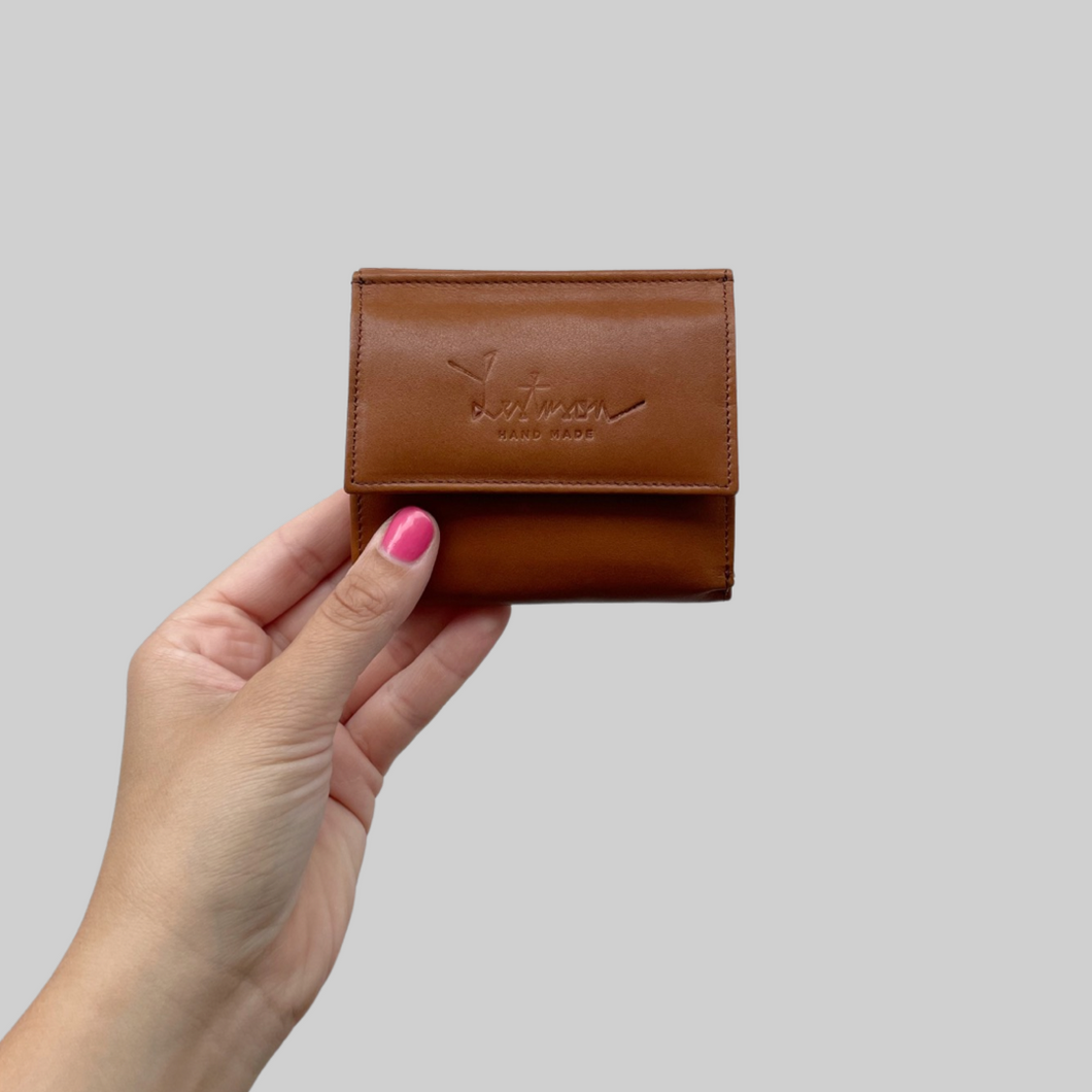 MINI WALLET-  CHOCOLATE COLOR