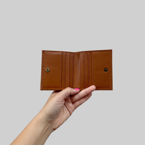 MINI WALLET-  CHOCOLATE COLOR