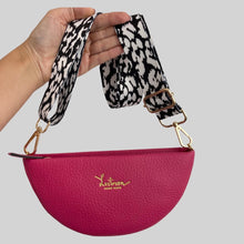 Load image into Gallery viewer, MOON CLUTCH BAG - MAGENTA