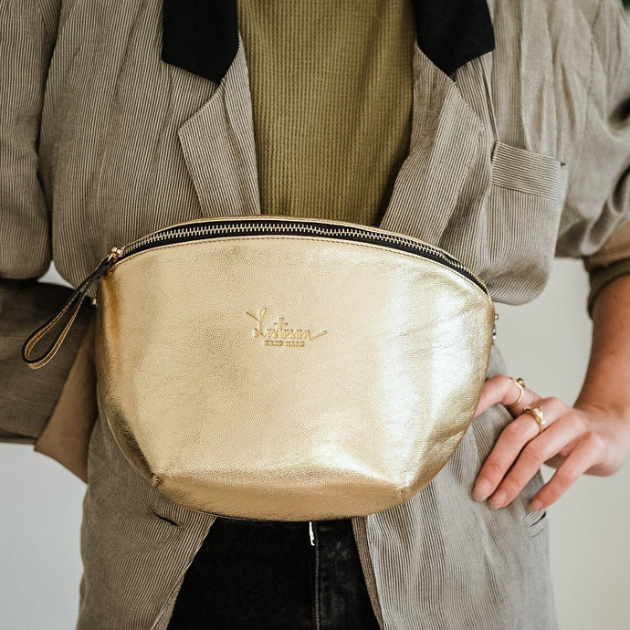 NOLA BAG - LIGHT GOLD / TORBICA NOLA - SVETLO ZLATA