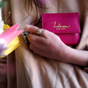 MINI WALLET-MAGENTA