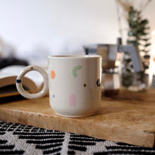 Load image into Gallery viewer, HAPPY CAPPUCCINO MUG - SUMMER EDITION